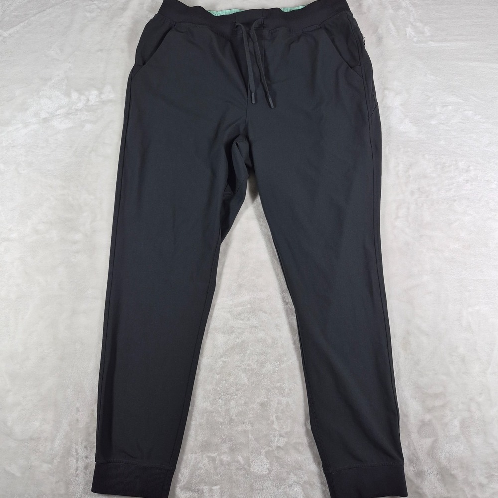 Birddogs Jogger Pants Men's 2XL XXL Black Unlined Golf Performance Stretch